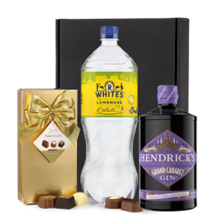 Buy & Send Hendricks Grand Cabaret Gin 70cl with Lemonade Mixer Gift Box